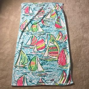 Lily Pulitzer Beach Towel in You Gotta Regatta